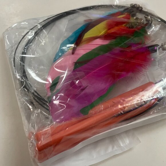 Cat Wand Toy – Feather Teaser Set - Picture 3 of 7